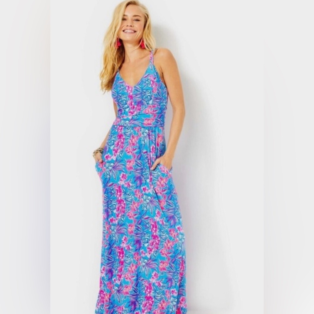 Lilly Pulitzer Blake Maxi Dress 12